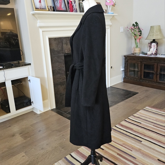 Antonio Melani black coat 51% wool rn 589098 8 - Picture 14 of 14